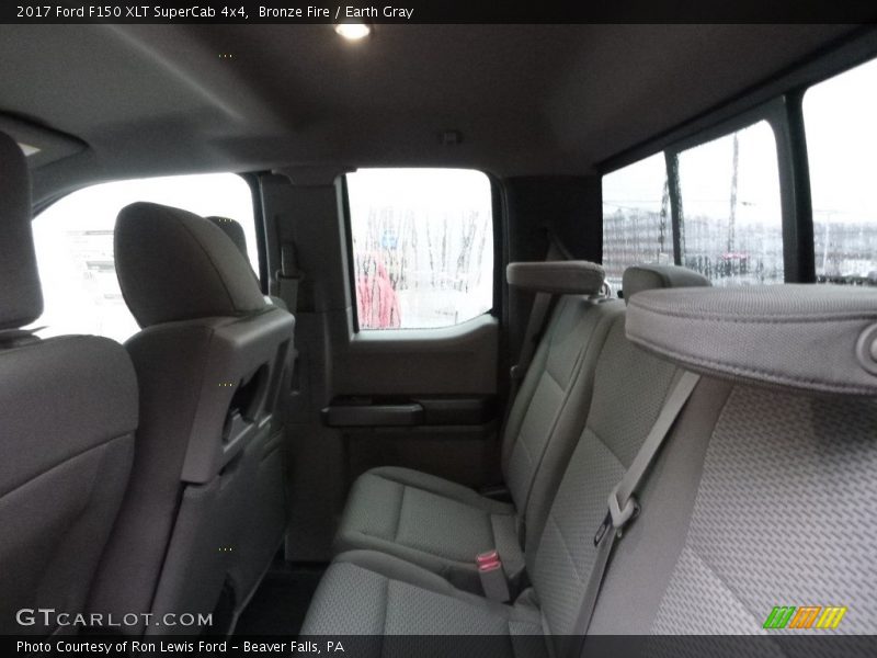 Bronze Fire / Earth Gray 2017 Ford F150 XLT SuperCab 4x4
