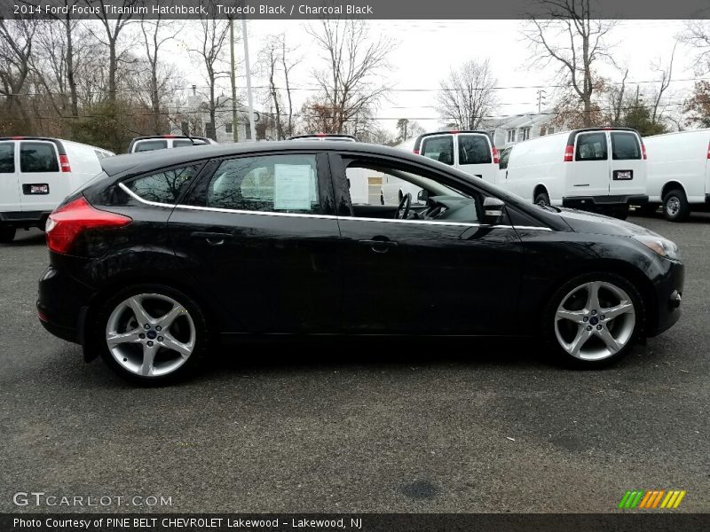 Tuxedo Black / Charcoal Black 2014 Ford Focus Titanium Hatchback