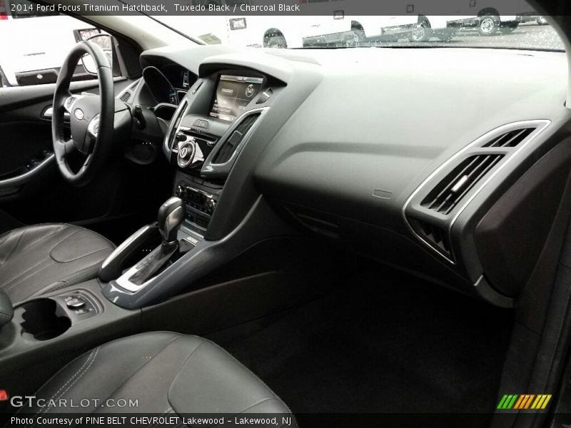 Tuxedo Black / Charcoal Black 2014 Ford Focus Titanium Hatchback