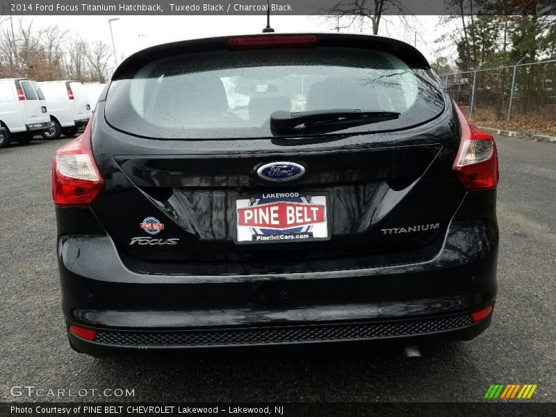 Tuxedo Black / Charcoal Black 2014 Ford Focus Titanium Hatchback