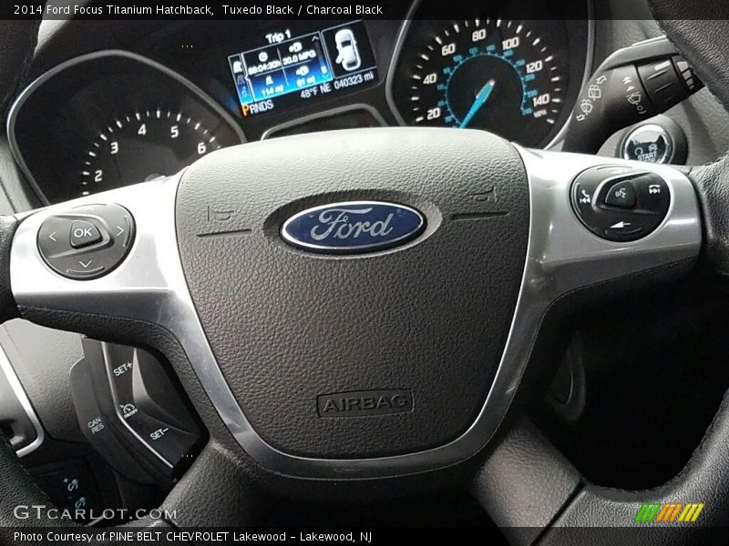 Tuxedo Black / Charcoal Black 2014 Ford Focus Titanium Hatchback