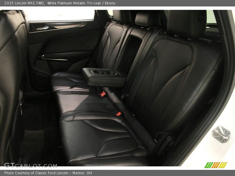 White Platinum Metallic Tri-coat / Ebony 2015 Lincoln MKC FWD