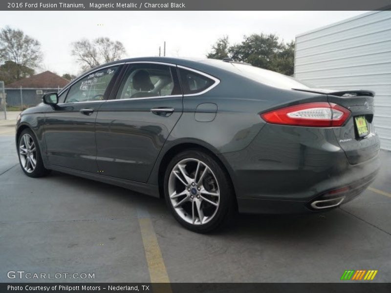Magnetic Metallic / Charcoal Black 2016 Ford Fusion Titanium