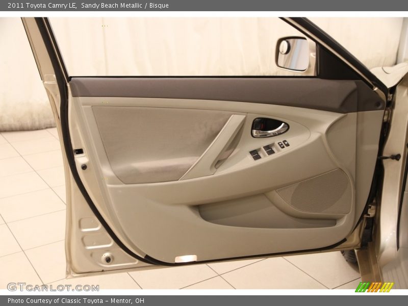Sandy Beach Metallic / Bisque 2011 Toyota Camry LE