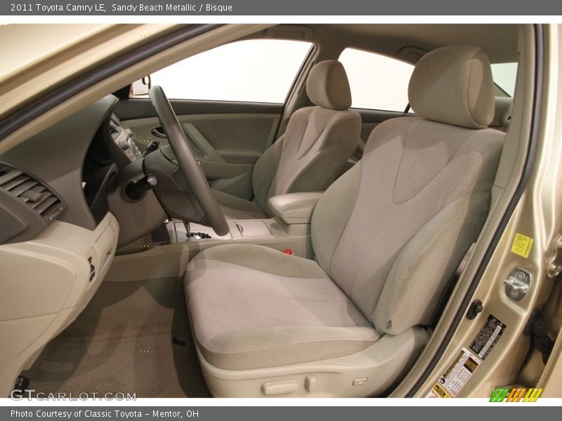 Sandy Beach Metallic / Bisque 2011 Toyota Camry LE