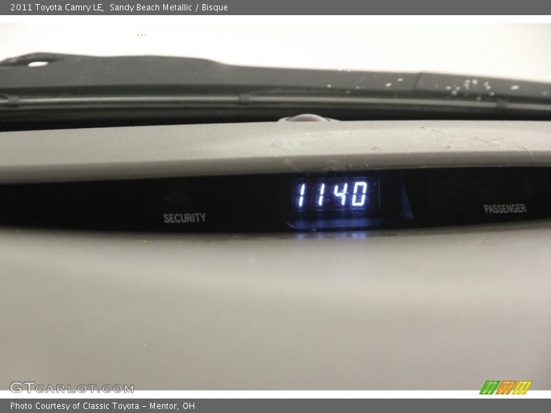 Sandy Beach Metallic / Bisque 2011 Toyota Camry LE