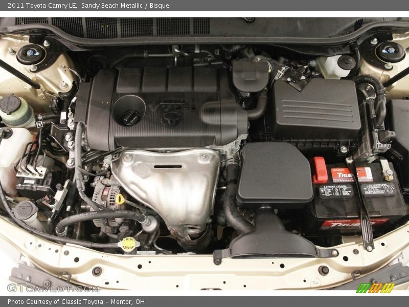 Sandy Beach Metallic / Bisque 2011 Toyota Camry LE