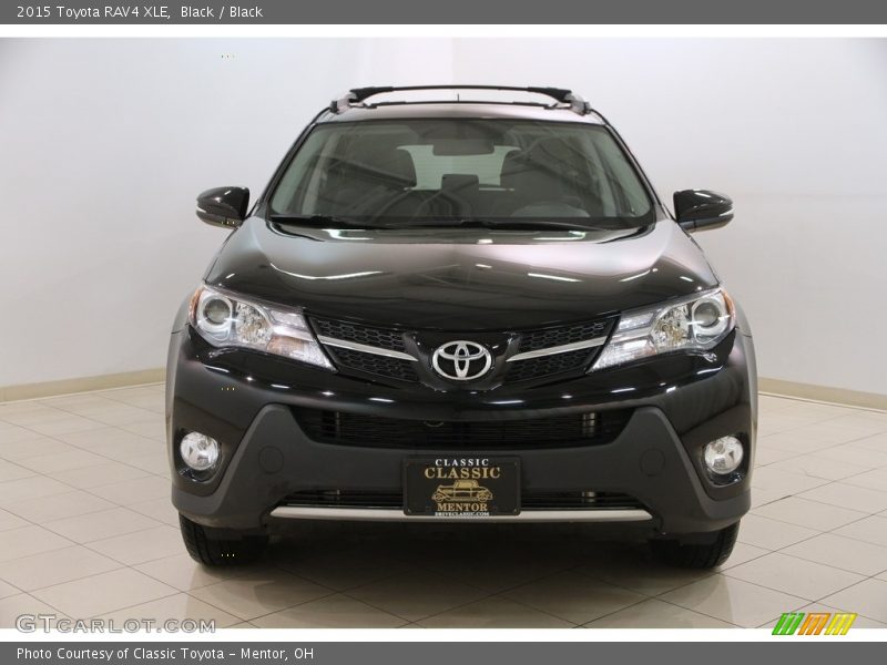 Black / Black 2015 Toyota RAV4 XLE