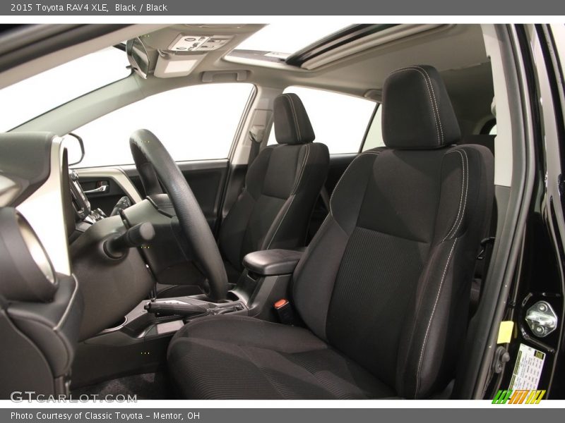 Black / Black 2015 Toyota RAV4 XLE