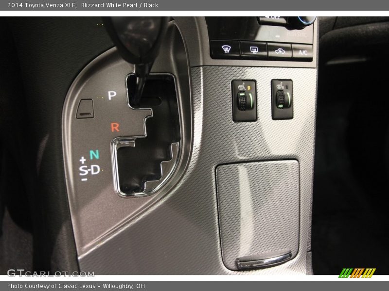 Blizzard White Pearl / Black 2014 Toyota Venza XLE