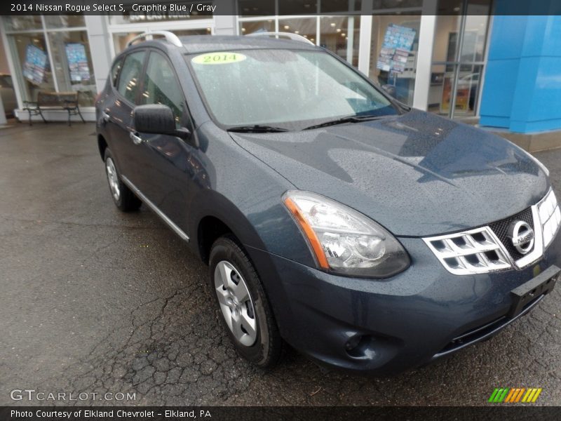 Graphite Blue / Gray 2014 Nissan Rogue Select S