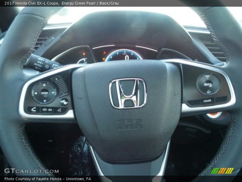  2017 Civic EX-L Coupe Steering Wheel