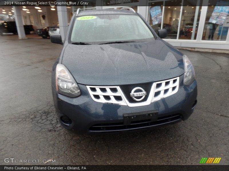 Graphite Blue / Gray 2014 Nissan Rogue Select S