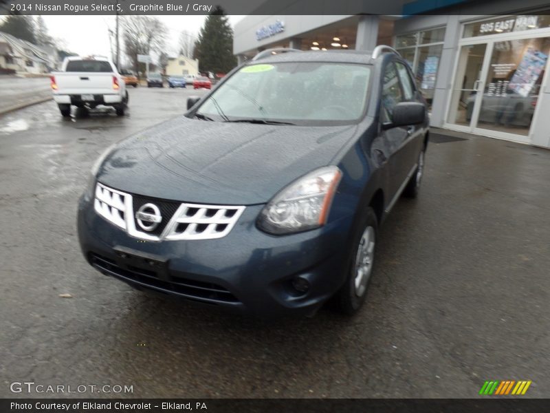 Graphite Blue / Gray 2014 Nissan Rogue Select S