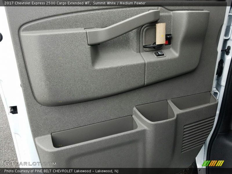 Summit White / Medium Pewter 2017 Chevrolet Express 2500 Cargo Extended WT
