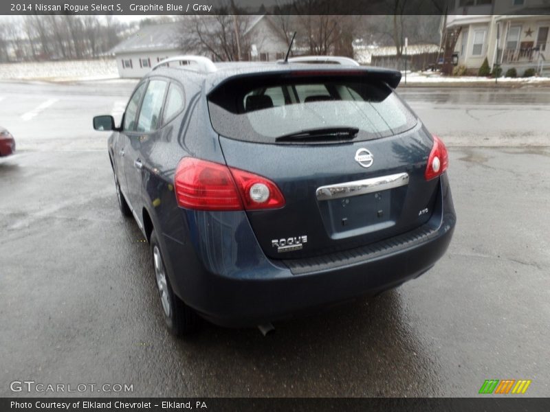 Graphite Blue / Gray 2014 Nissan Rogue Select S