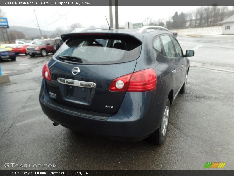 Graphite Blue / Gray 2014 Nissan Rogue Select S