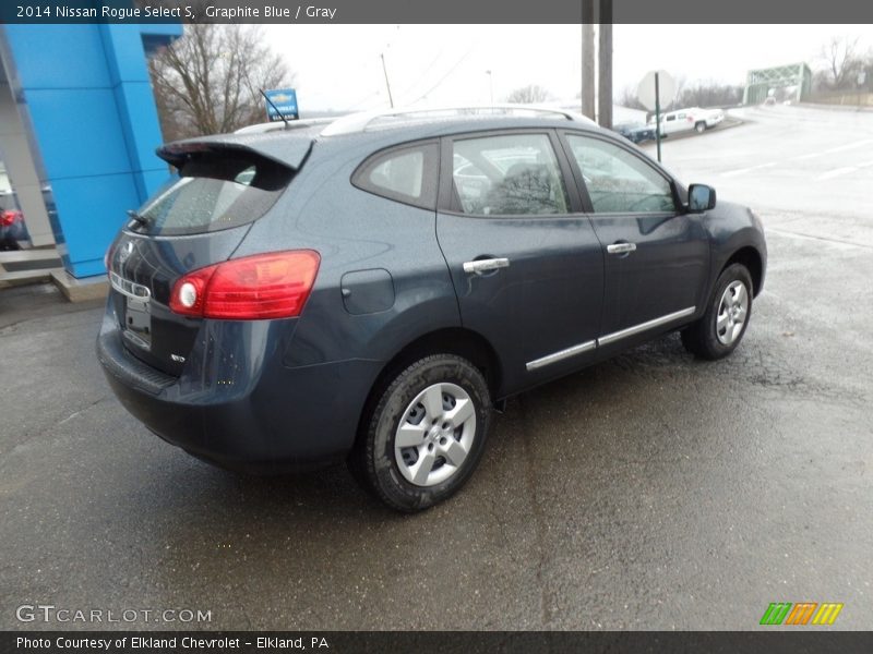 Graphite Blue / Gray 2014 Nissan Rogue Select S