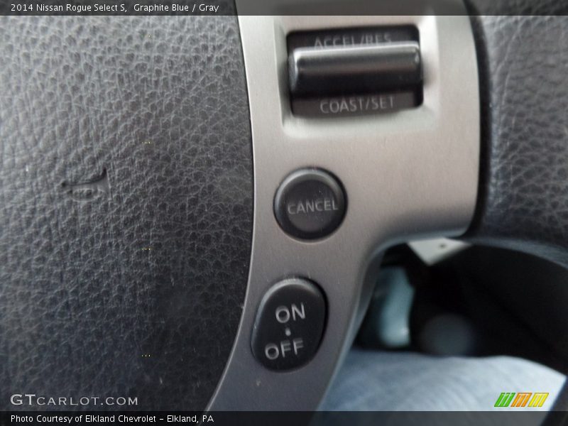 Graphite Blue / Gray 2014 Nissan Rogue Select S