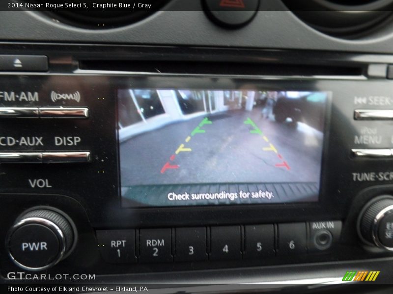 Graphite Blue / Gray 2014 Nissan Rogue Select S