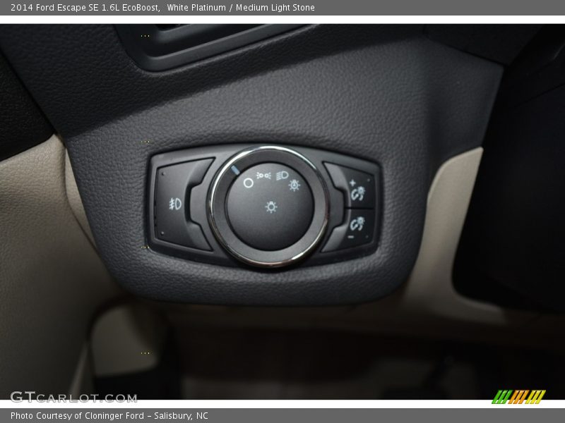 White Platinum / Medium Light Stone 2014 Ford Escape SE 1.6L EcoBoost