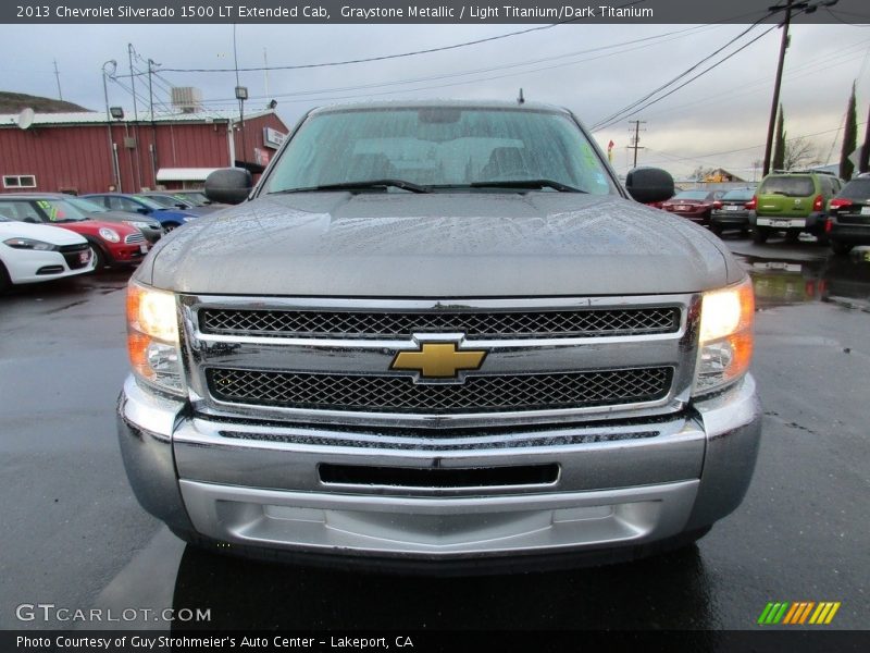 Graystone Metallic / Light Titanium/Dark Titanium 2013 Chevrolet Silverado 1500 LT Extended Cab