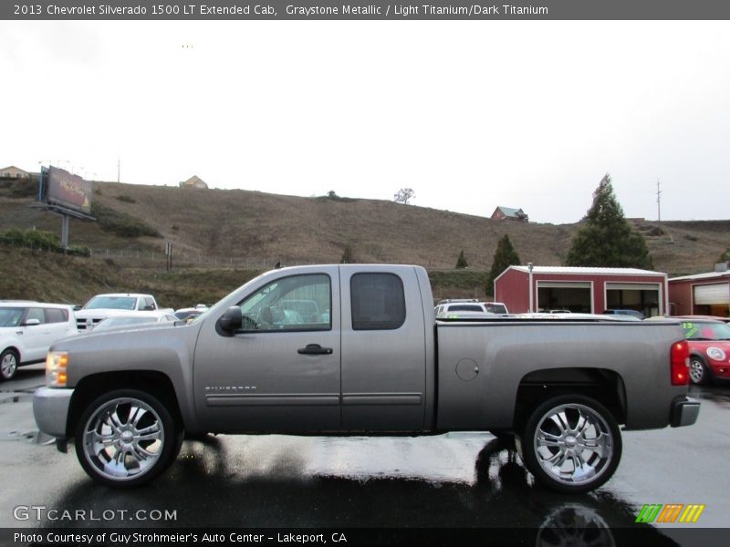 Graystone Metallic / Light Titanium/Dark Titanium 2013 Chevrolet Silverado 1500 LT Extended Cab