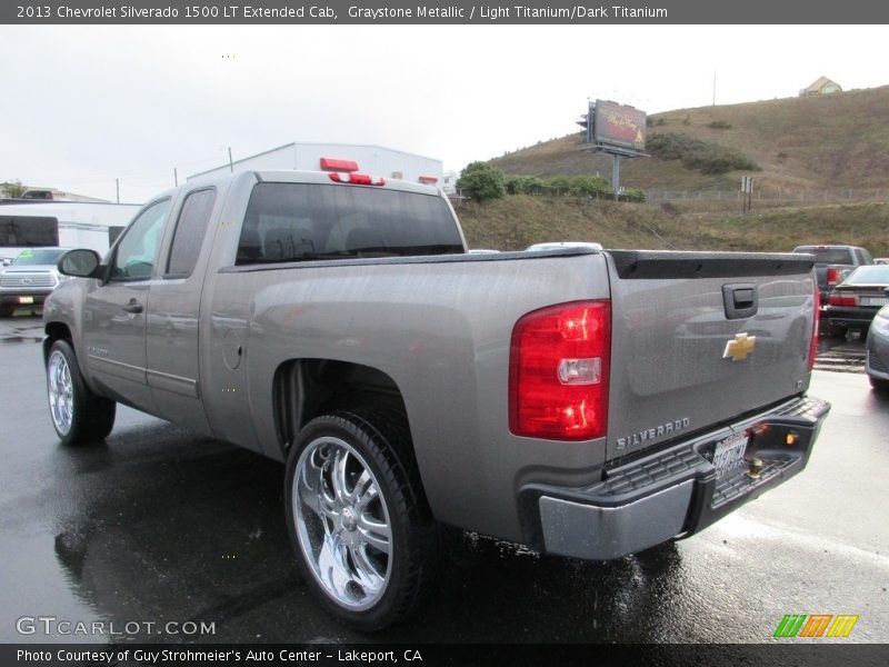 Graystone Metallic / Light Titanium/Dark Titanium 2013 Chevrolet Silverado 1500 LT Extended Cab