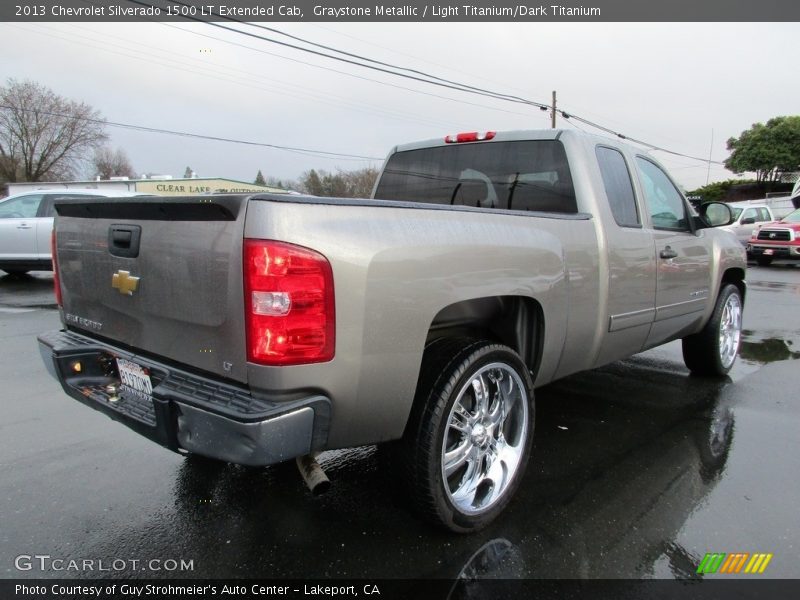 Graystone Metallic / Light Titanium/Dark Titanium 2013 Chevrolet Silverado 1500 LT Extended Cab
