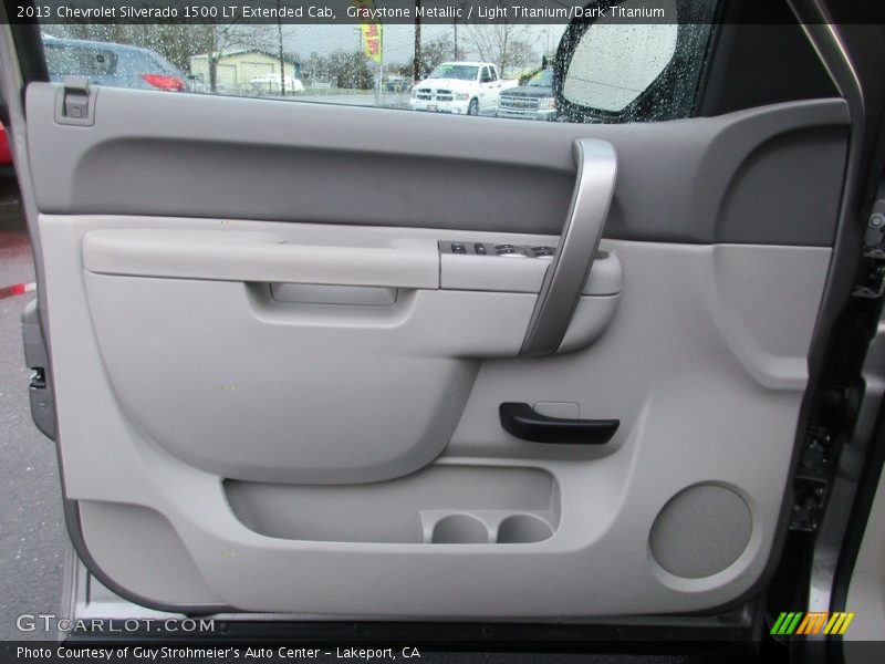 Graystone Metallic / Light Titanium/Dark Titanium 2013 Chevrolet Silverado 1500 LT Extended Cab