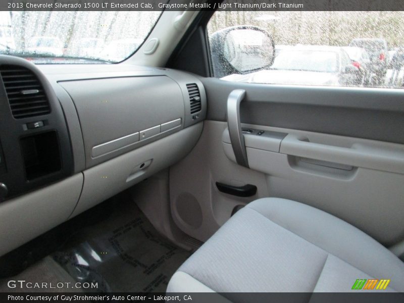 Graystone Metallic / Light Titanium/Dark Titanium 2013 Chevrolet Silverado 1500 LT Extended Cab