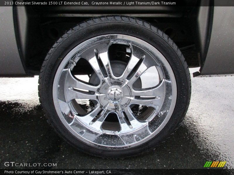 Graystone Metallic / Light Titanium/Dark Titanium 2013 Chevrolet Silverado 1500 LT Extended Cab