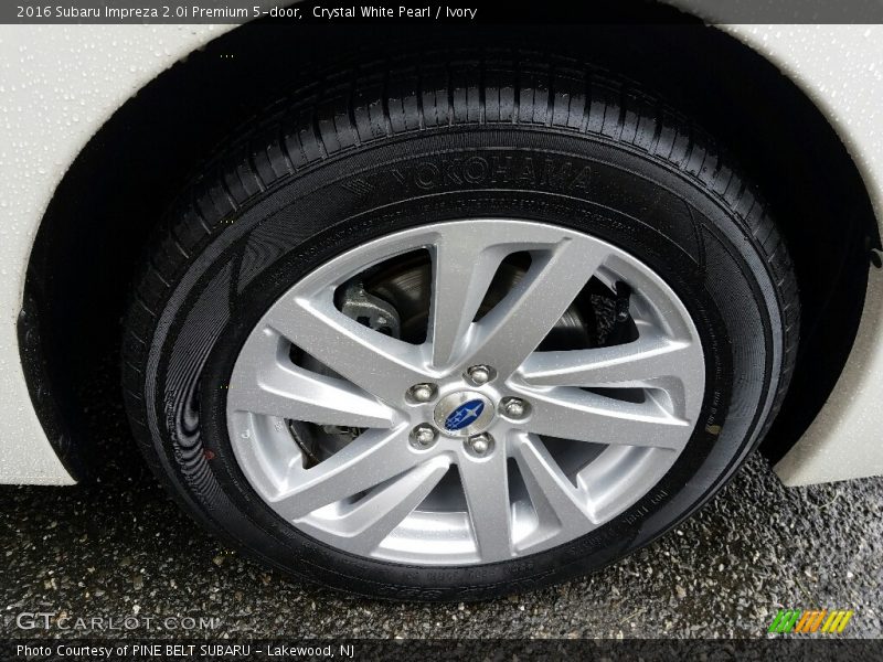 Crystal White Pearl / Ivory 2016 Subaru Impreza 2.0i Premium 5-door