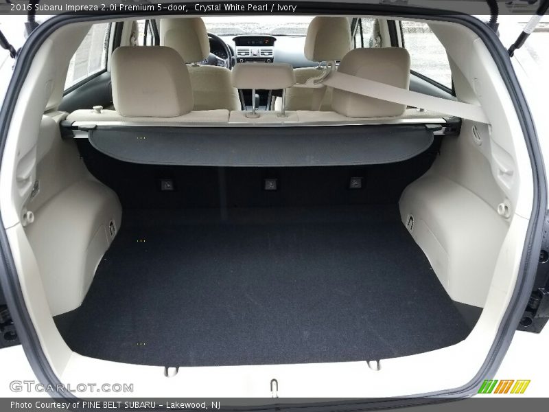 Crystal White Pearl / Ivory 2016 Subaru Impreza 2.0i Premium 5-door