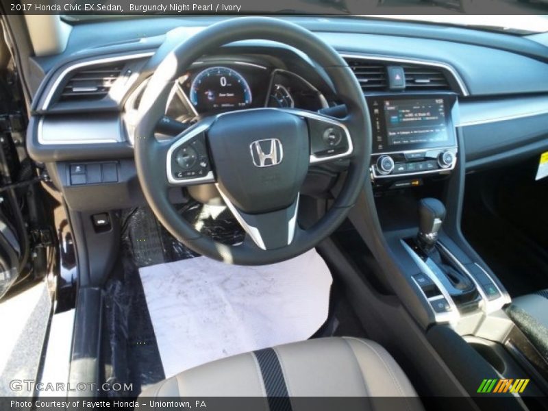 Dashboard of 2017 Civic EX Sedan