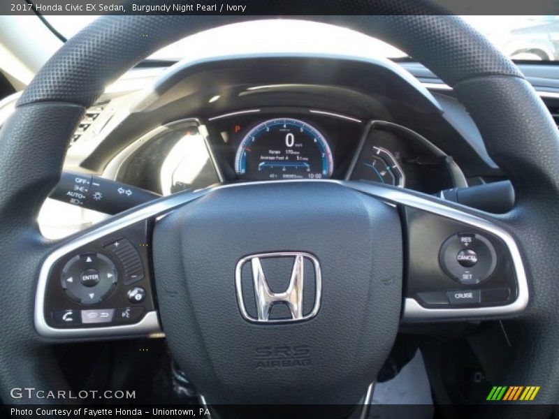  2017 Civic EX Sedan Steering Wheel