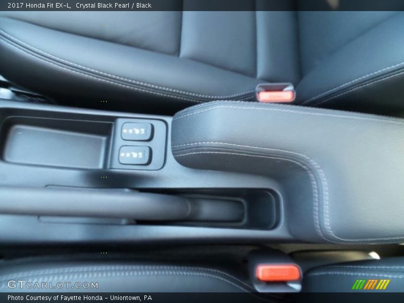 Crystal Black Pearl / Black 2017 Honda Fit EX-L