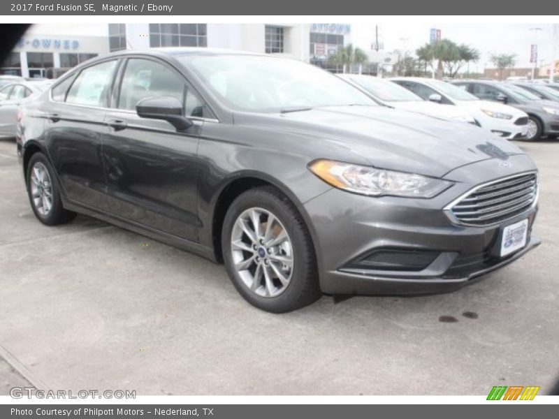 Magnetic / Ebony 2017 Ford Fusion SE