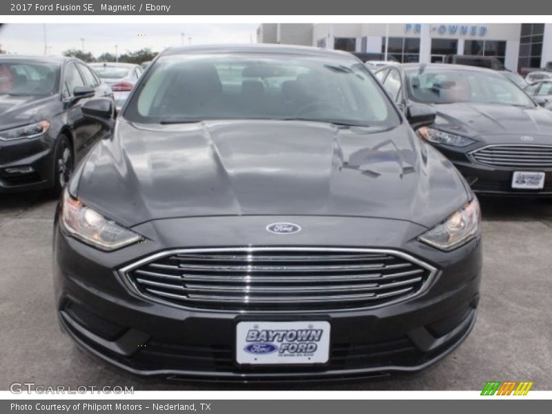 Magnetic / Ebony 2017 Ford Fusion SE