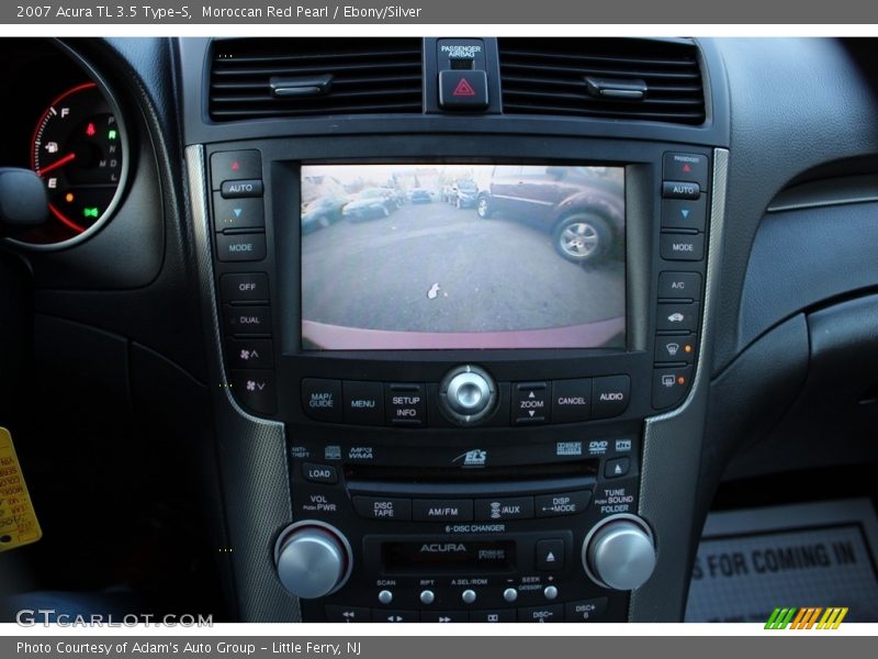 Moroccan Red Pearl / Ebony/Silver 2007 Acura TL 3.5 Type-S