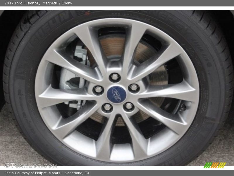 Magnetic / Ebony 2017 Ford Fusion SE
