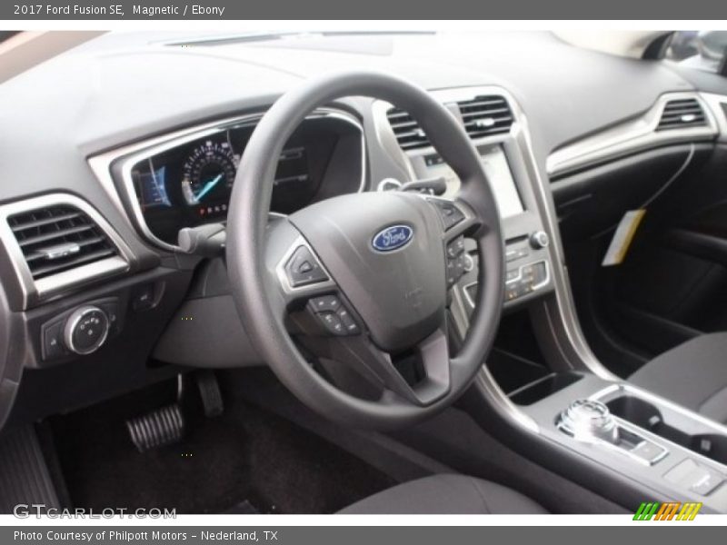 Magnetic / Ebony 2017 Ford Fusion SE