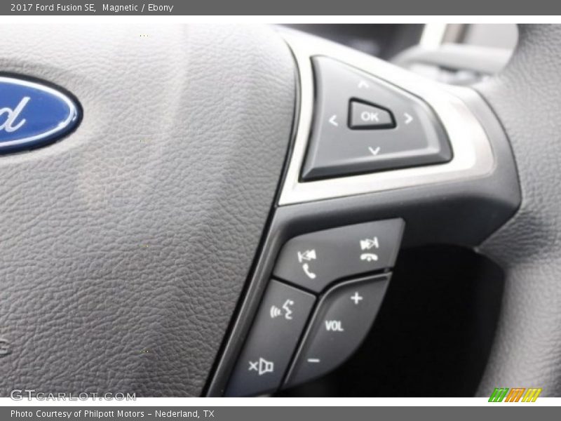 Magnetic / Ebony 2017 Ford Fusion SE