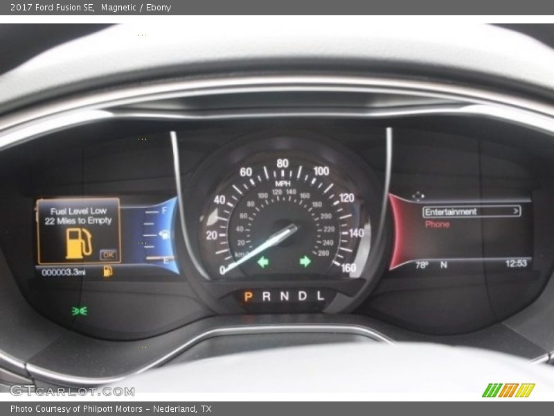Magnetic / Ebony 2017 Ford Fusion SE