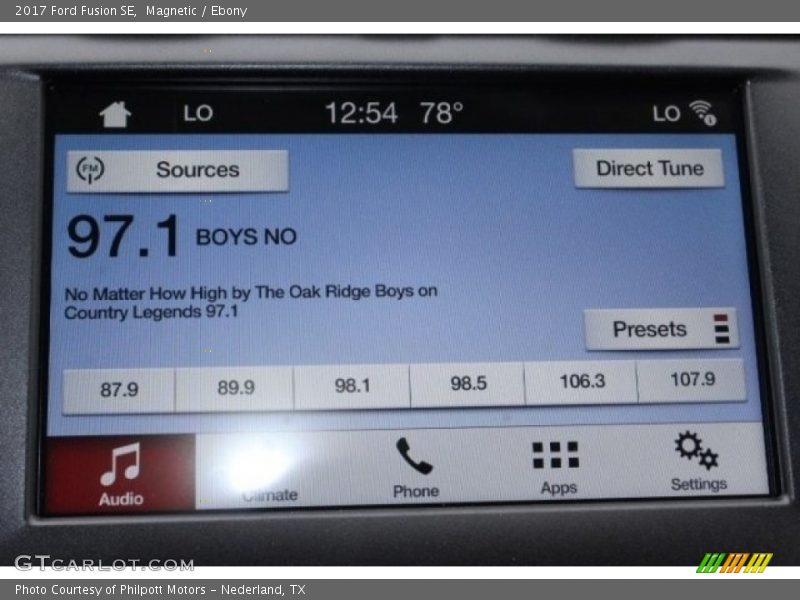 Magnetic / Ebony 2017 Ford Fusion SE