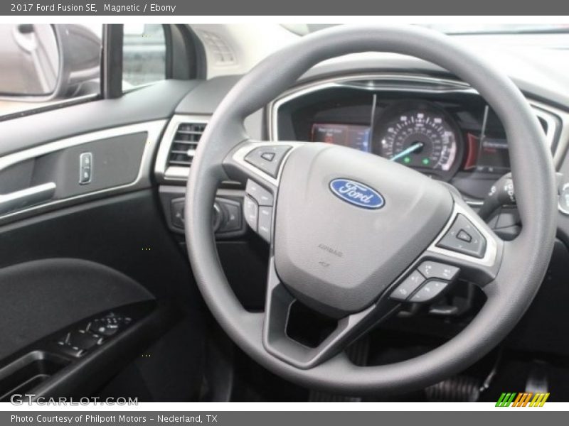 Magnetic / Ebony 2017 Ford Fusion SE