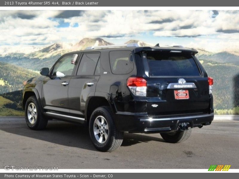 Black / Black Leather 2013 Toyota 4Runner SR5 4x4