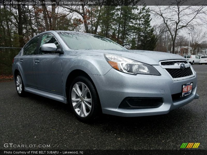 Ice Silver Metallic / Black 2014 Subaru Legacy 2.5i Premium