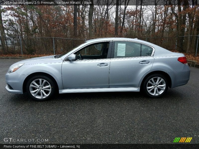 Ice Silver Metallic / Black 2014 Subaru Legacy 2.5i Premium