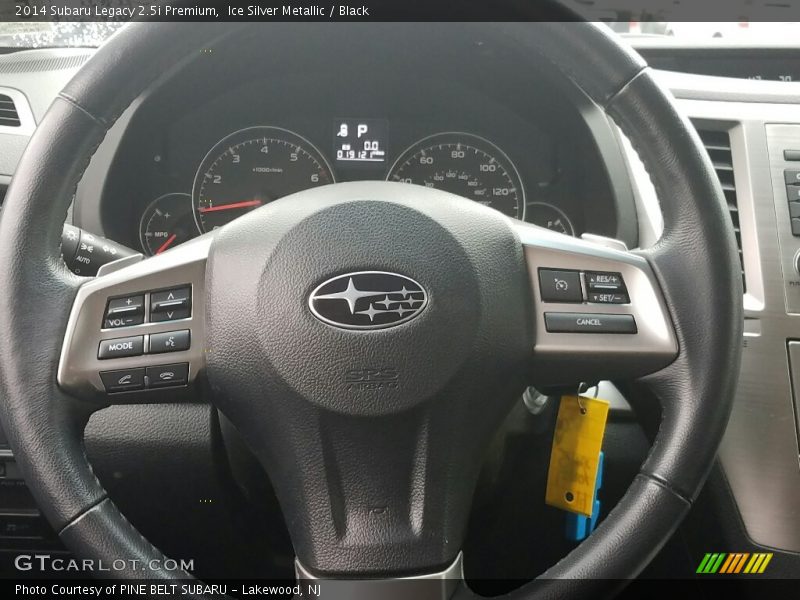 Ice Silver Metallic / Black 2014 Subaru Legacy 2.5i Premium